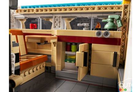 Lego's Volkswagen Type 2, interior